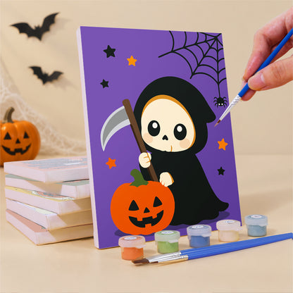 Reaper and Vampire Kid Costumes mini paint by numbers – image 3