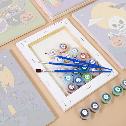 Halloween Candy Night mini paint by numbers – image 2