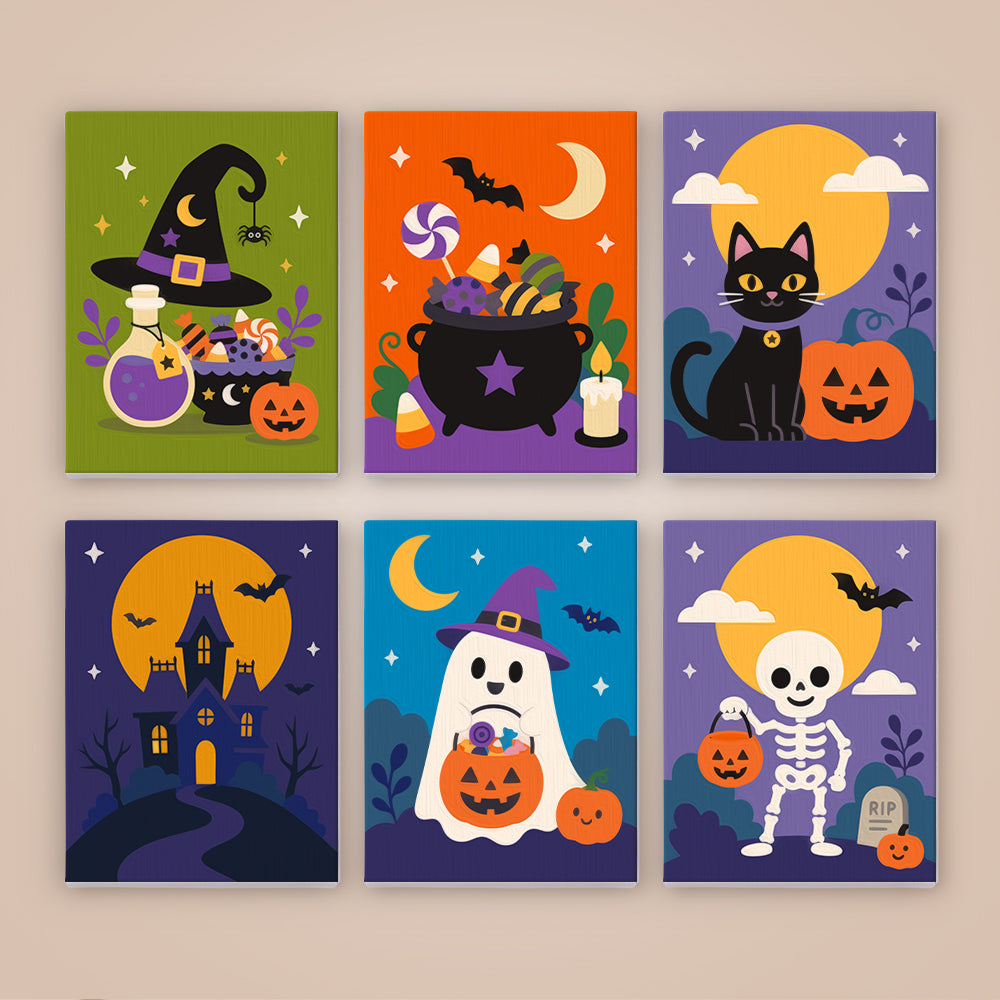 Halloween Candy Night mini paint by numbers – image 8