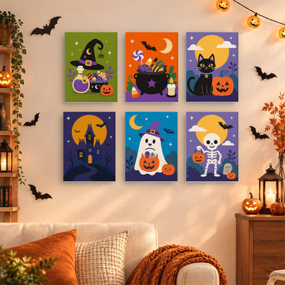 Halloween Candy Night mini paint by numbers – image 15