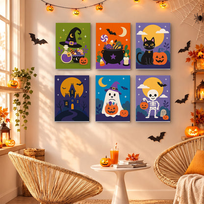 Halloween Candy Night mini paint by numbers – image 16