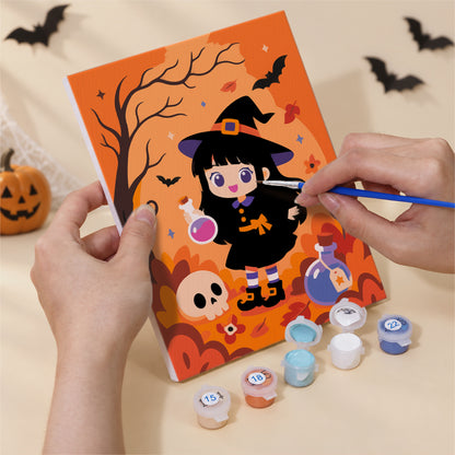 Chibi Witch Adventures mini paint by numbers – image 5