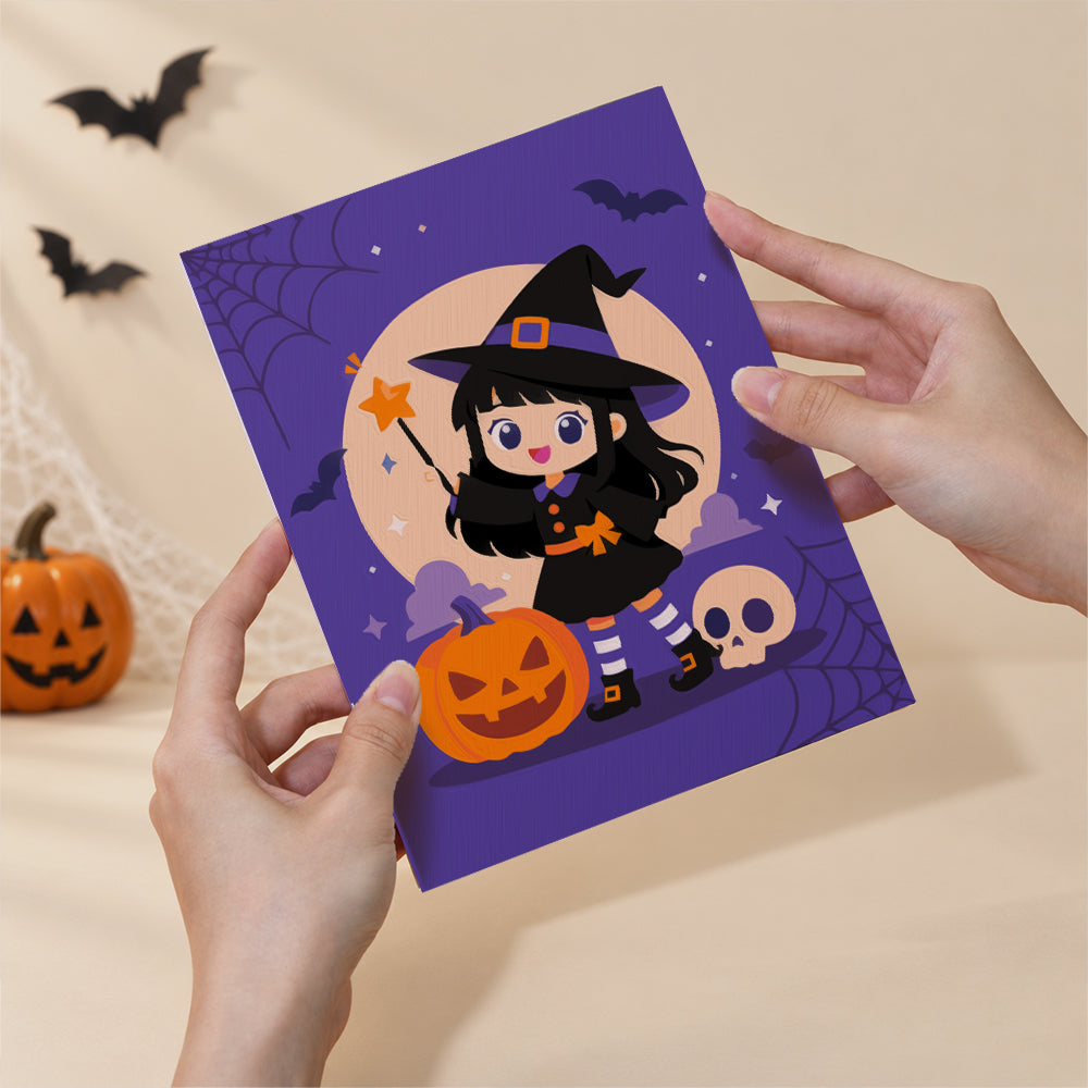 Chibi Witch Adventures mini paint by numbers – image 6