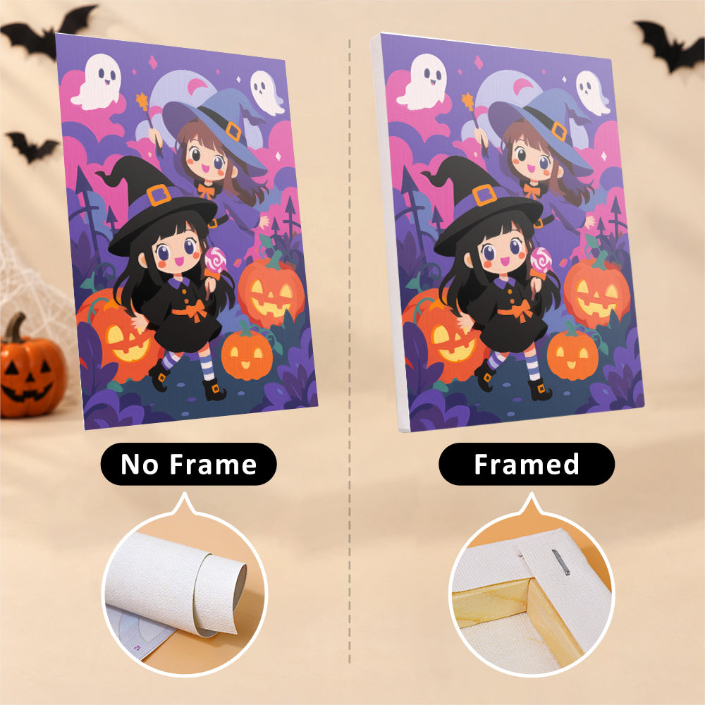 Chibi Witch Adventures mini paint by numbers – image 13