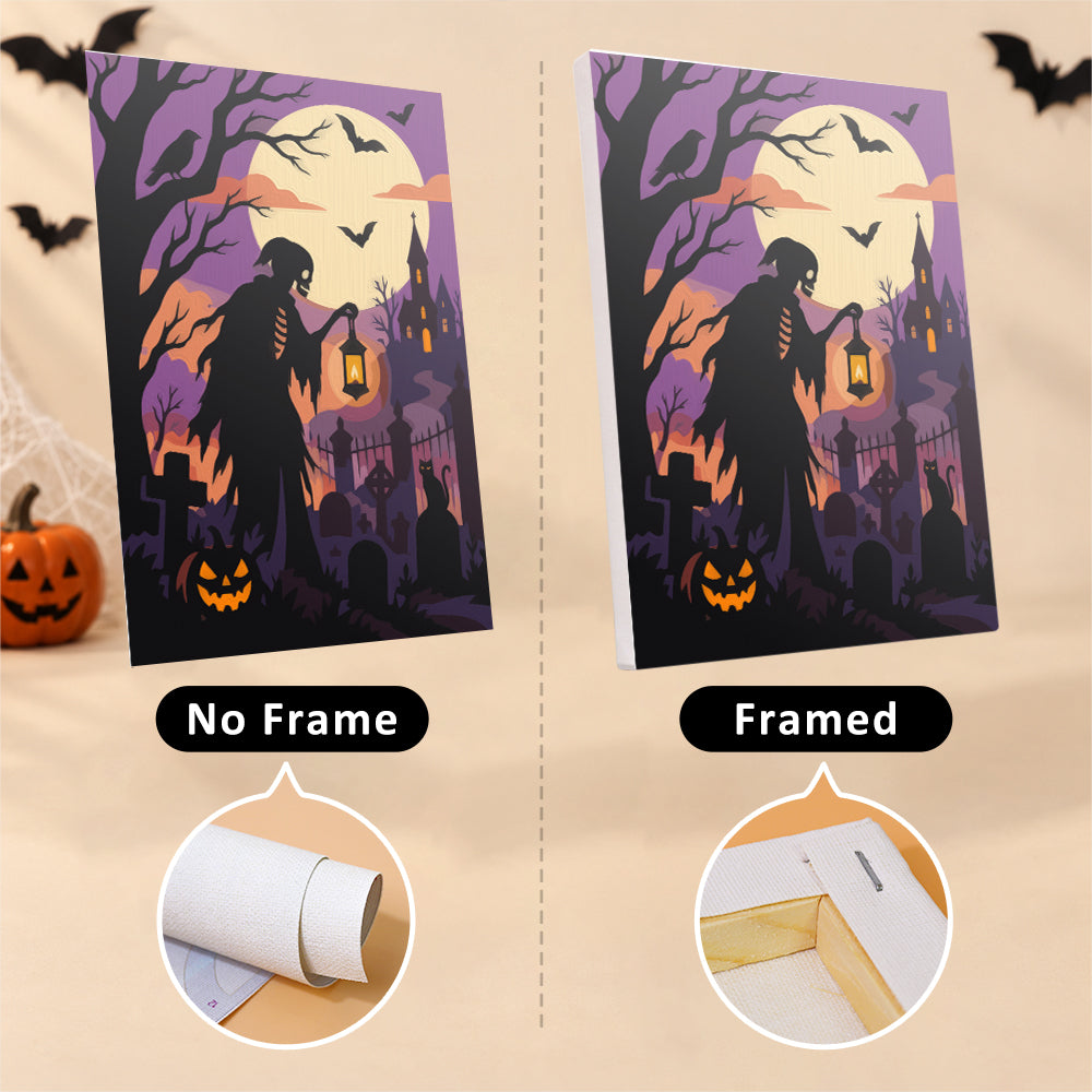 Full Moon Witch Silhouettes mini paint by numbers – image 13