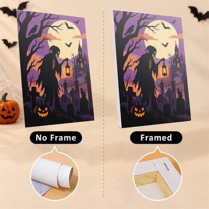 Full Moon Witch Silhouettes mini paint by numbers – image 13