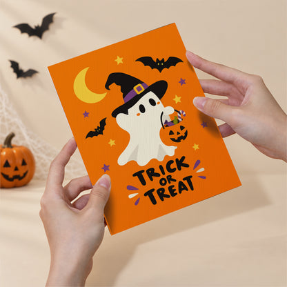 Orange Trick or Treat mini paint by numbers – image 6