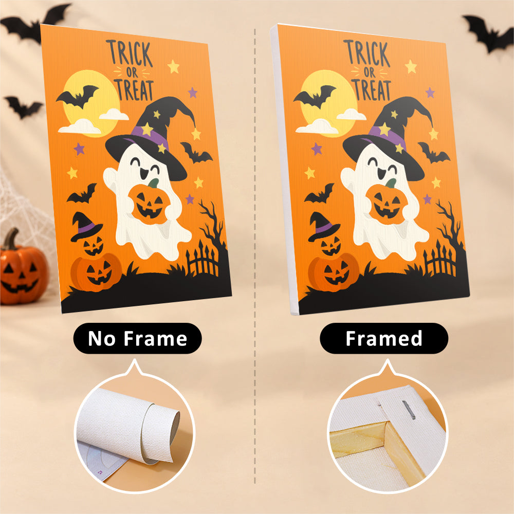 Orange Trick or Treat mini paint by numbers – image 13