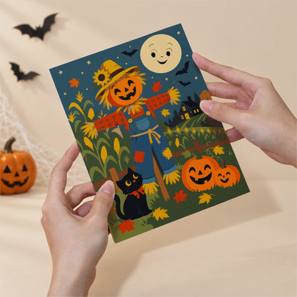 Halloween Night Characters mini paint by numbers – image 6