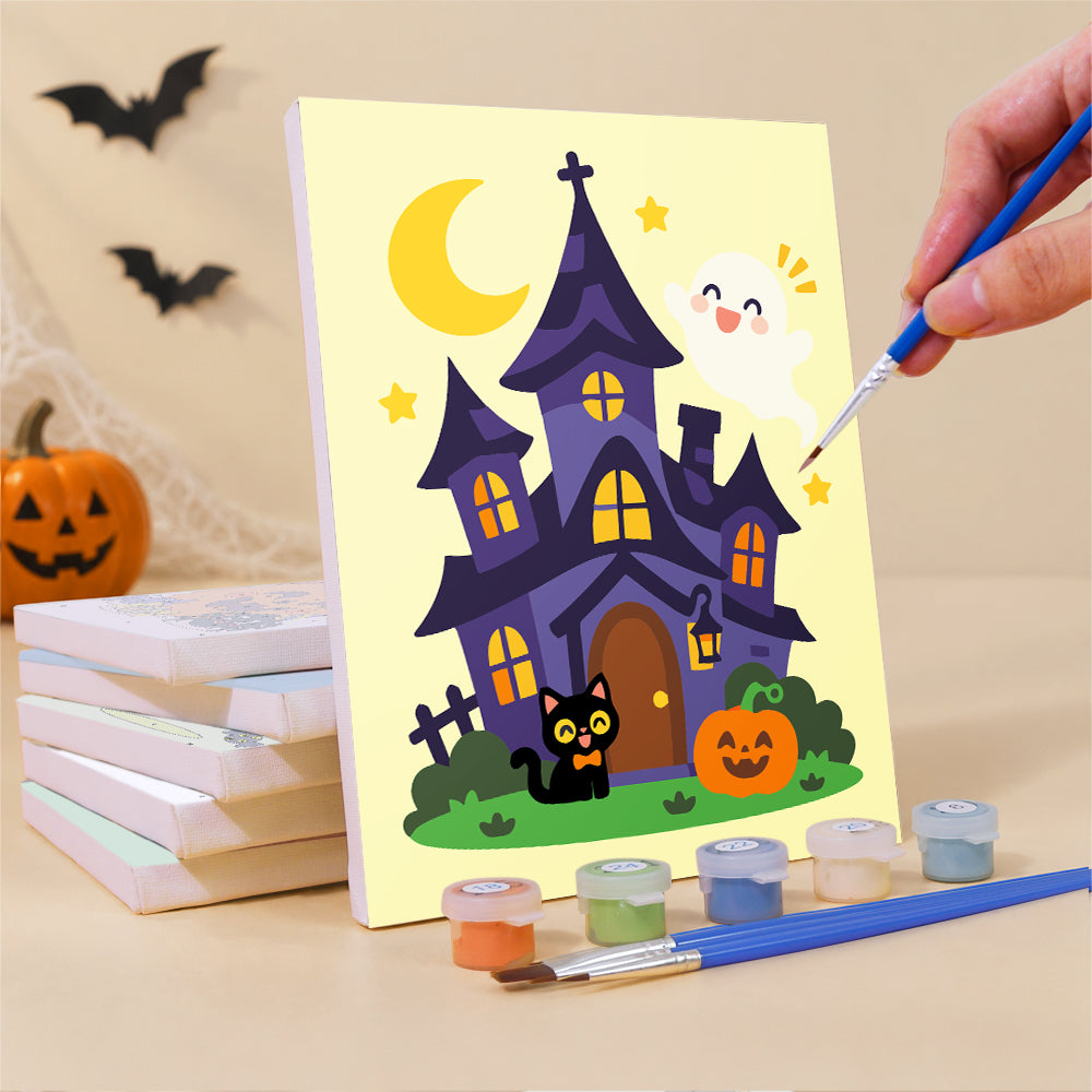 Little Devil and Reaper Kids mini paint by numbers – image 3
