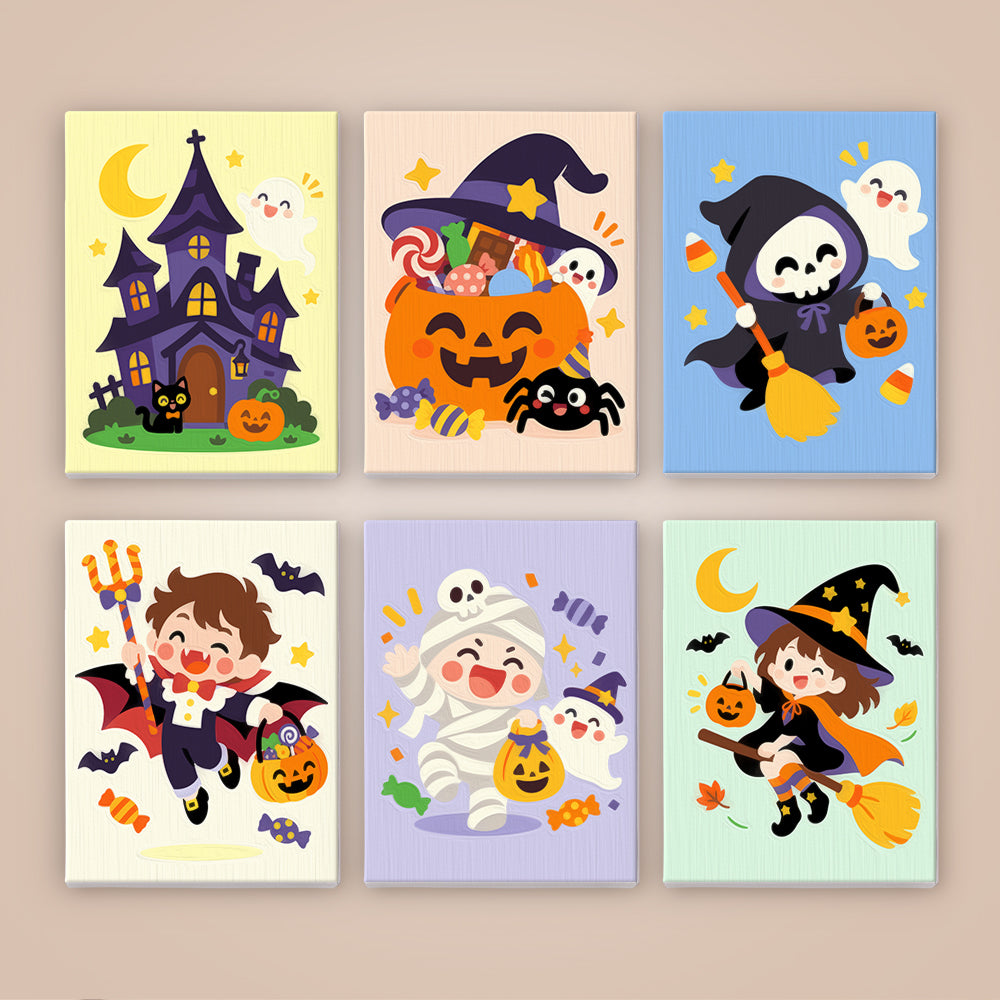 Little Devil and Reaper Kids mini paint by numbers – image 8