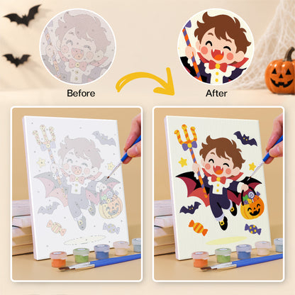 Little Devil and Reaper Kids mini paint by numbers – image 10
