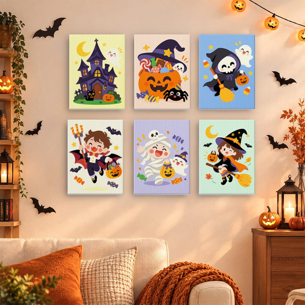 Little Devil and Reaper Kids mini paint by numbers – image 15