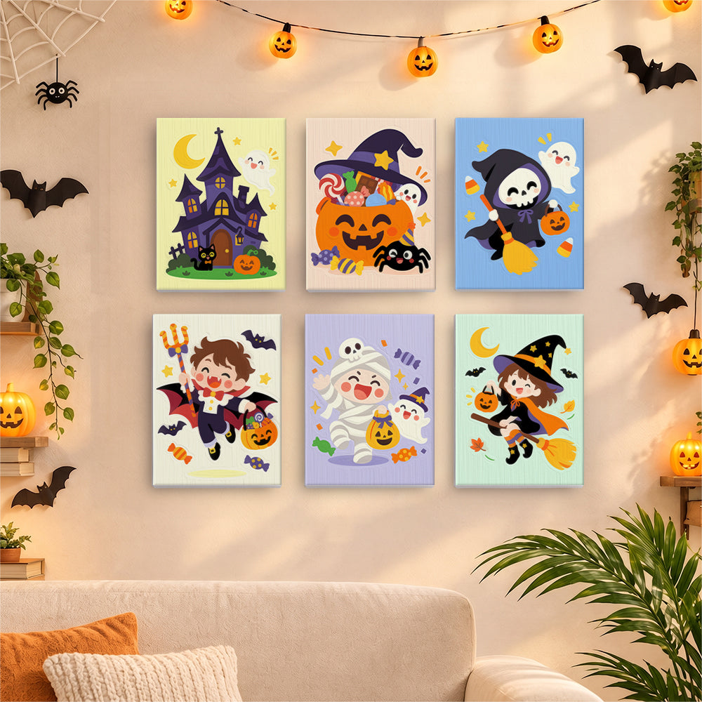 Little Devil and Reaper Kids mini paint by numbers – image 17