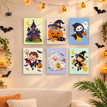 Little Devil and Reaper Kids mini paint by numbers – image 17