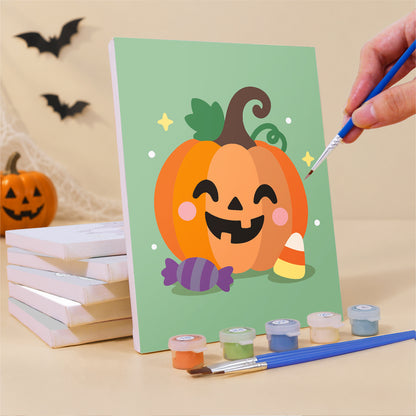 Party Hat Spider and Bat mini paint by numbers – image 3