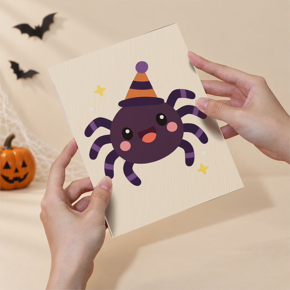 Party Hat Spider and Bat mini paint by numbers – image 6