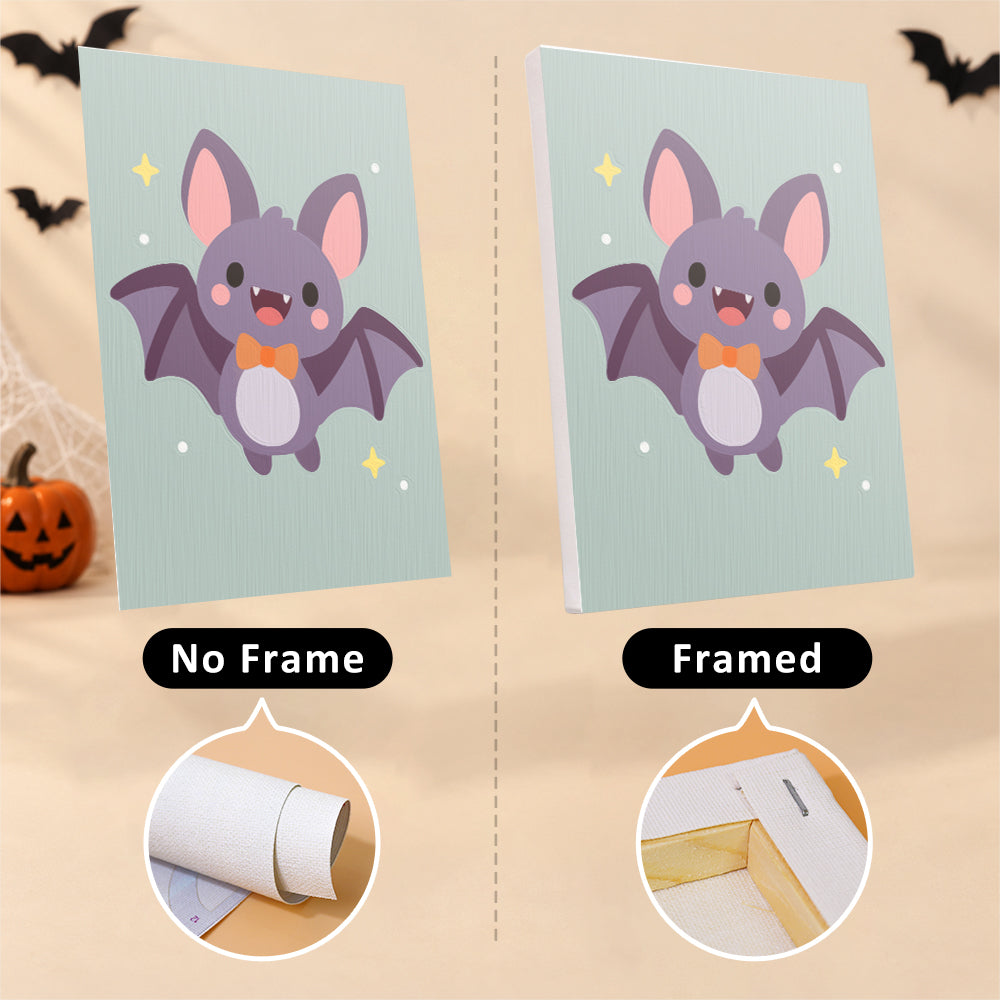 Party Hat Spider and Bat mini paint by numbers – image 13