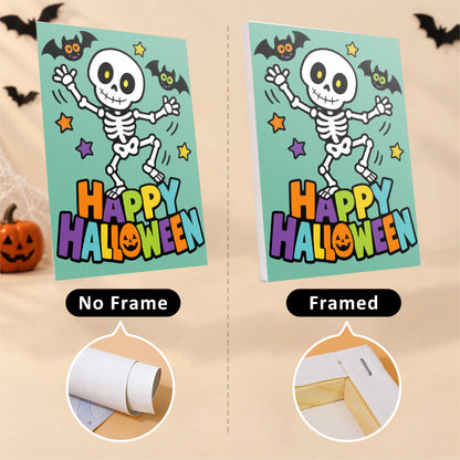 Mint Green Spooky Season Slogans mini paint by numbers – image 13