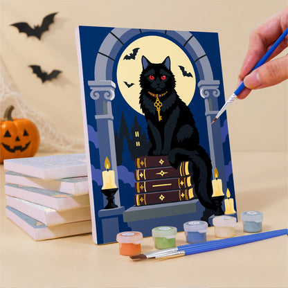 Gothic Halloween Night mini paint by numbers – image 3
