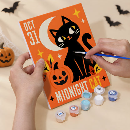 Autumn Bat and Happy Haunt mini paint by numbers – image 5