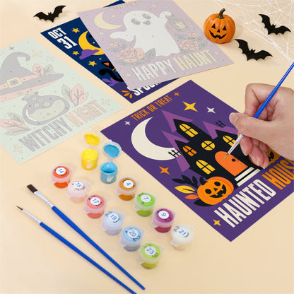 Autumn Bat and Happy Haunt mini paint by numbers – image 12