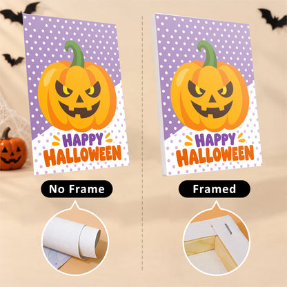 Polka-Dot Pumpkin Party Prints mini paint by numbers – image 13