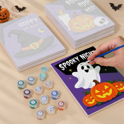 Bold Spooky Night mini paint by numbers – image 4