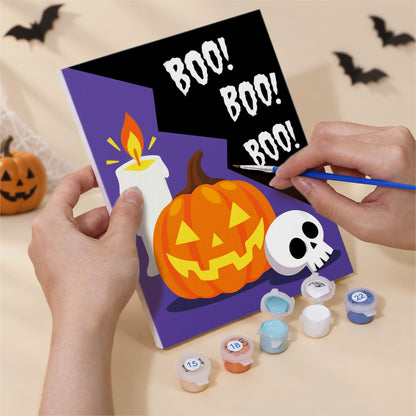 Bold Spooky Night mini paint by numbers – image 5