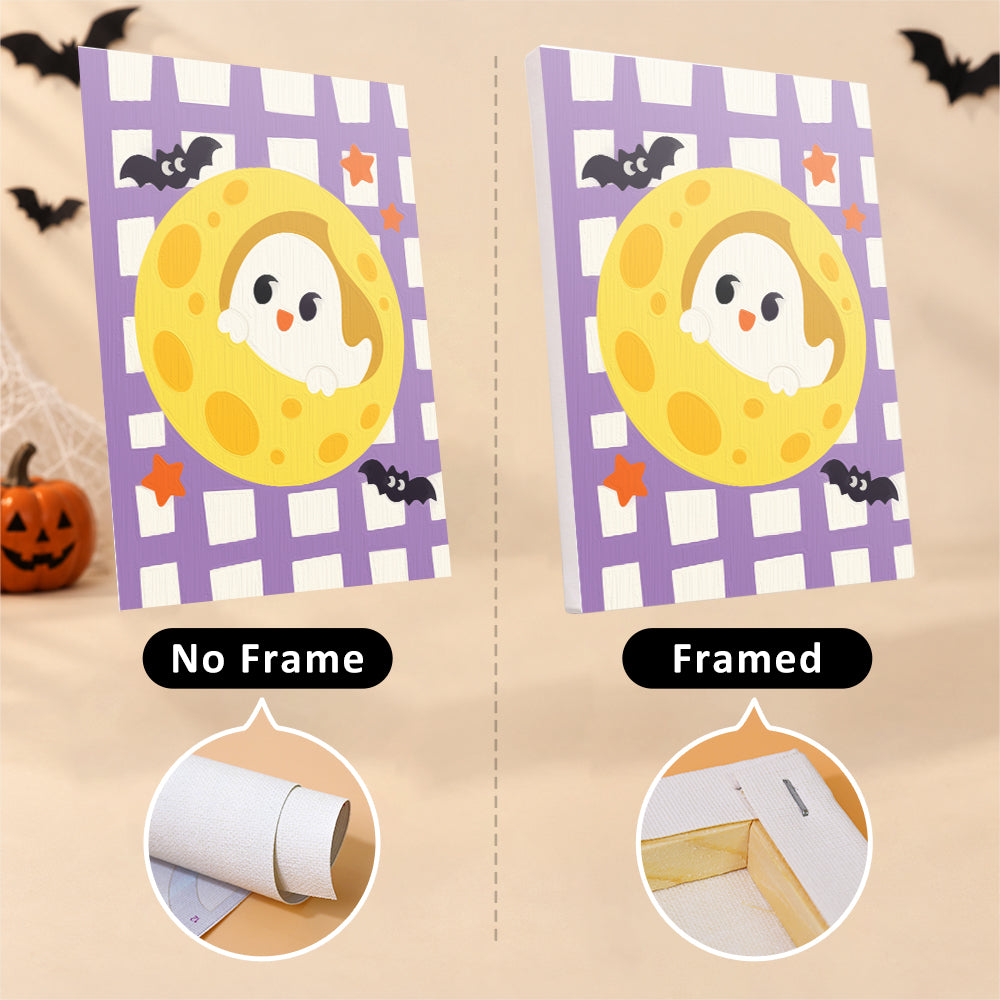 Gingham Check Halloween Cuties mini paint by numbers – image 13