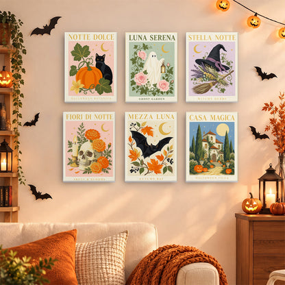 Vintage Botanical Halloween mini paint by numbers – image 15