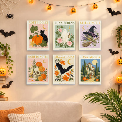 Vintage Botanical Halloween mini paint by numbers – image 17
