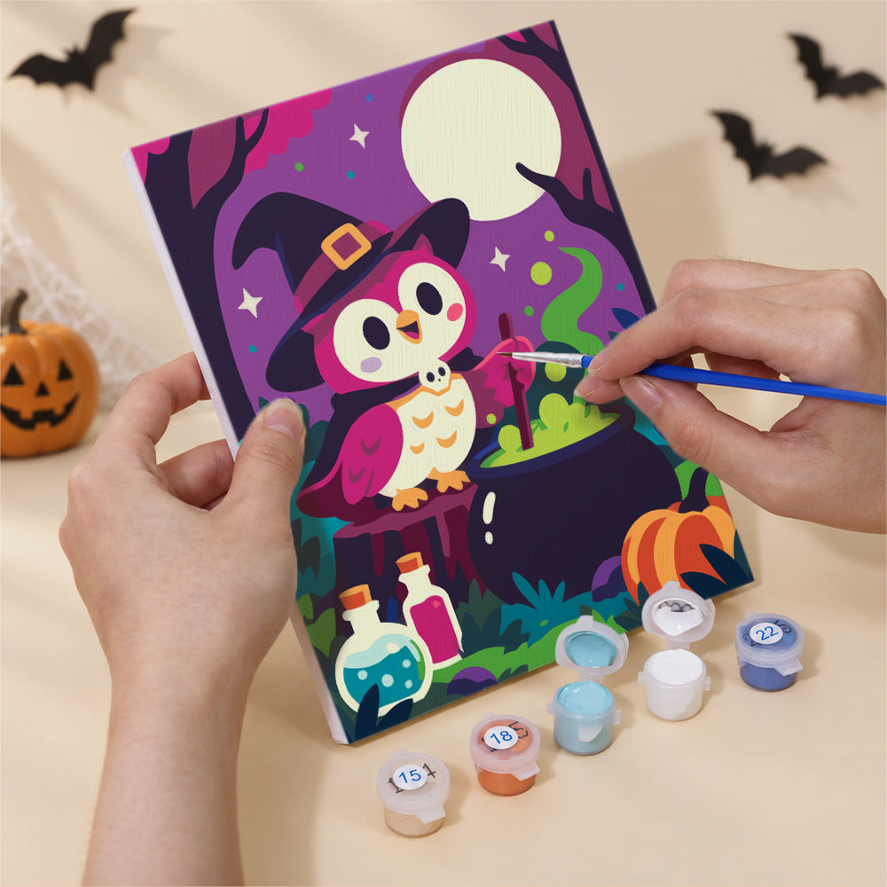 Lantern Skeleton and Desert Mummy mini paint by numbers – image 5
