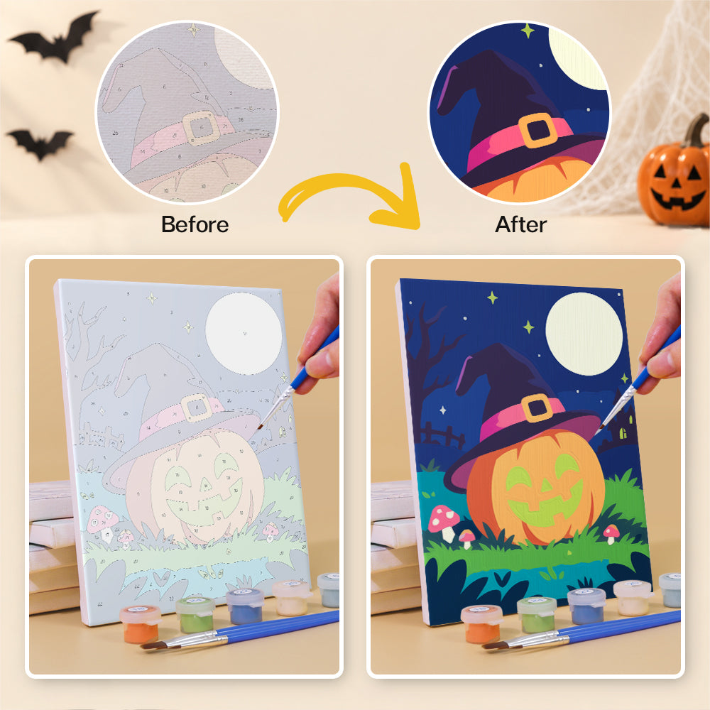 Lantern Skeleton and Desert Mummy mini paint by numbers – image 10