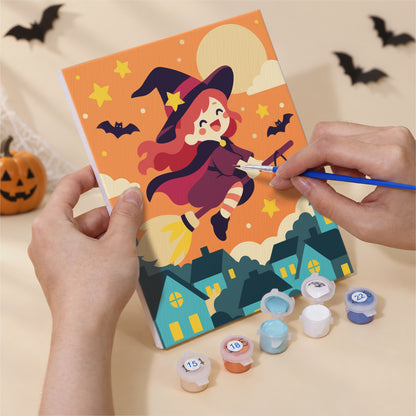 Bright Halloween Night mini paint by numbers – image 5