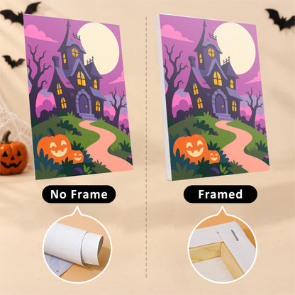 Bright Halloween Night mini paint by numbers – image 13
