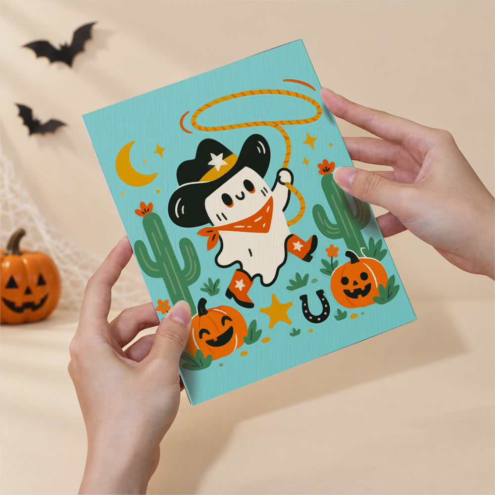 Wild West Skeleton Cowboys mini paint by numbers – image 6