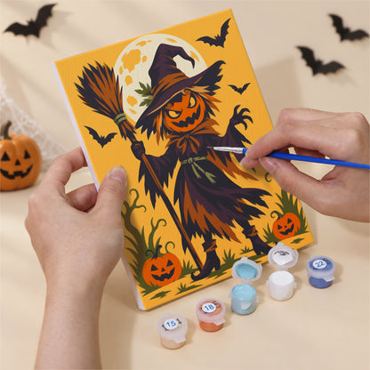 Lantern Ghost and Scarecrow Moon mini paint by numbers – image 5