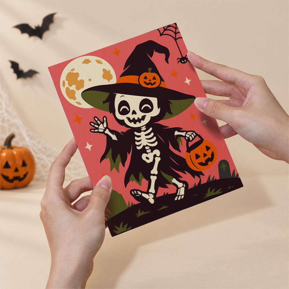 Lantern Ghost and Scarecrow Moon mini paint by numbers – image 6