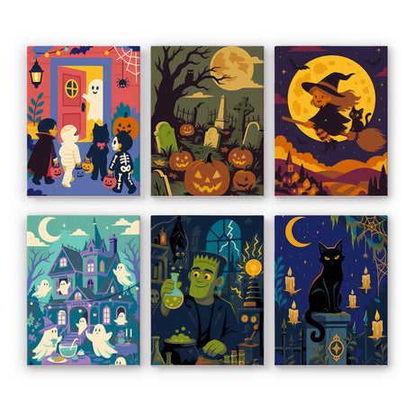 Classic Halloween Adventure mini paint by numbers – image 7
