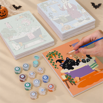 Halloween Spa Day mini paint by numbers – image 4