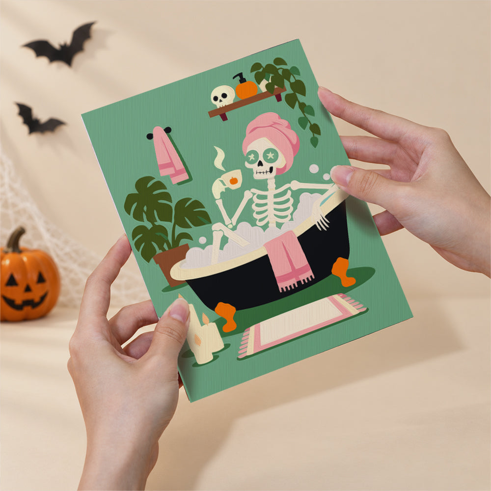 Halloween Spa Day mini paint by numbers – image 6