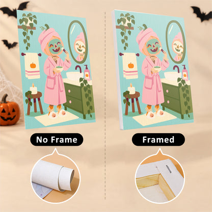 Halloween Spa Day mini paint by numbers – image 13