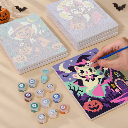 Whimsical Halloween Magic mini paint by numbers – image 4
