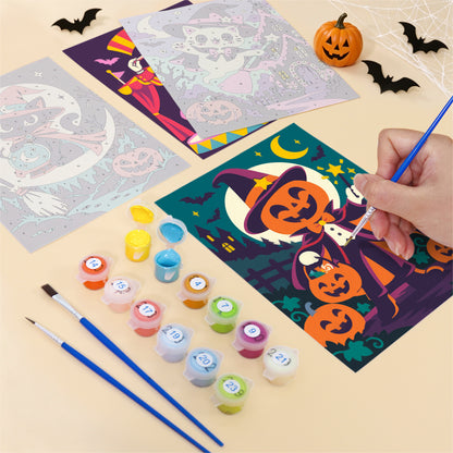 Whimsical Halloween Magic mini paint by numbers – image 12