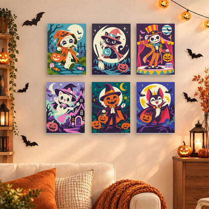 Whimsical Halloween Magic mini paint by numbers – image 15