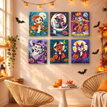 Whimsical Halloween Magic mini paint by numbers – image 16