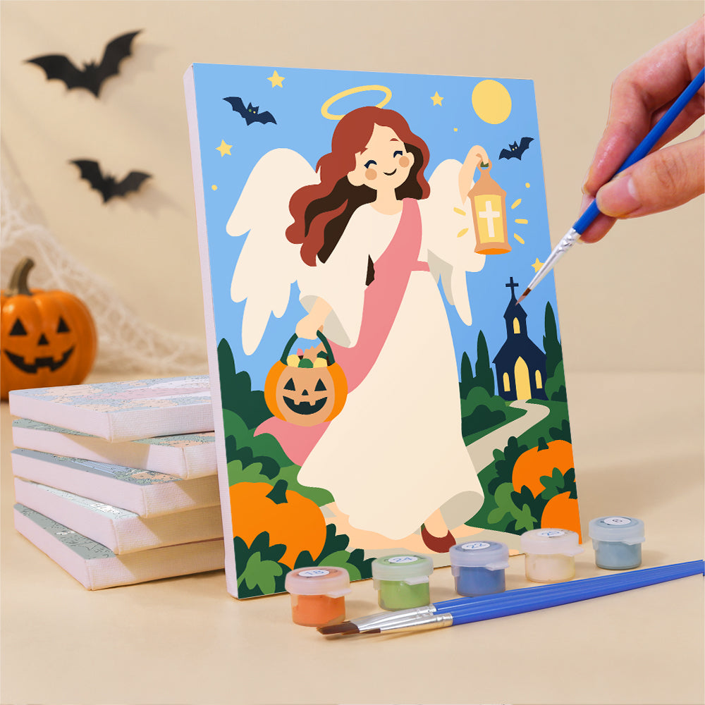 Faith and Halloween mini paint by numbers – image 3
