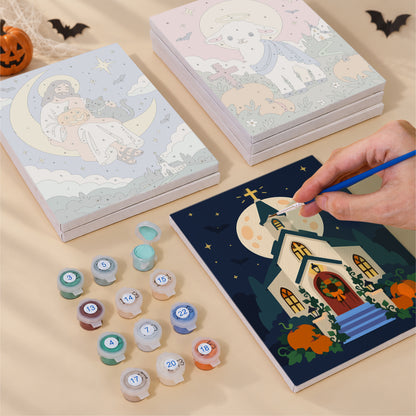 Faith and Halloween mini paint by numbers – image 4
