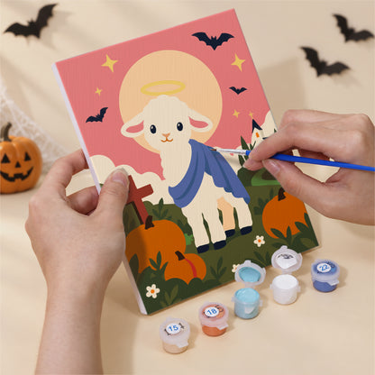 Faith and Halloween mini paint by numbers – image 5